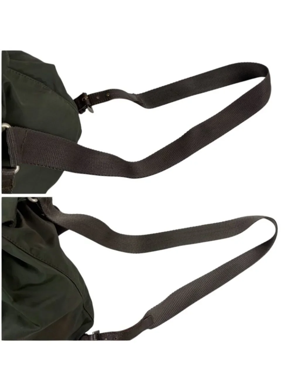 Prada Triangle Logo Backpack Tessuto Nylon
